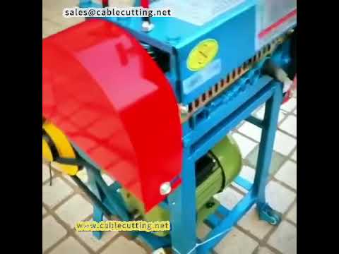 Automatic Wire Stripping Machine for Scrap Copper and Household Wire Recycling