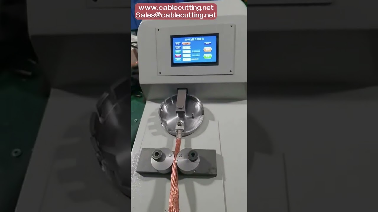 LCD Display Electric Harness Terminal Pull Tester Machine with Memory Storage & Aluminum Alloy Handle