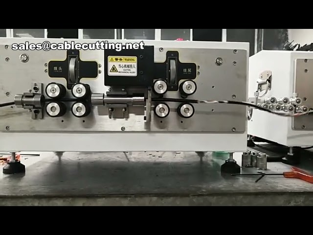 آلة تجريد الأسلاك الكهربائية MP-4 عالية الأداء – ماكينة تقشير كابلات الطاقة الجديدة و BV