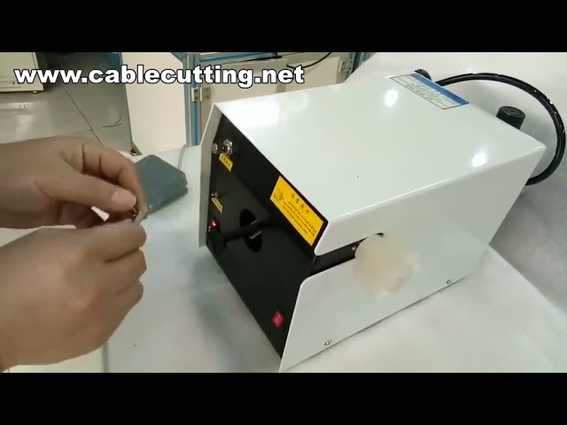 آلة تنظيف الأسلاك المحمية الأوتوماتيكية - عكس وتنظيف كابلات التدريع بدقة عالية