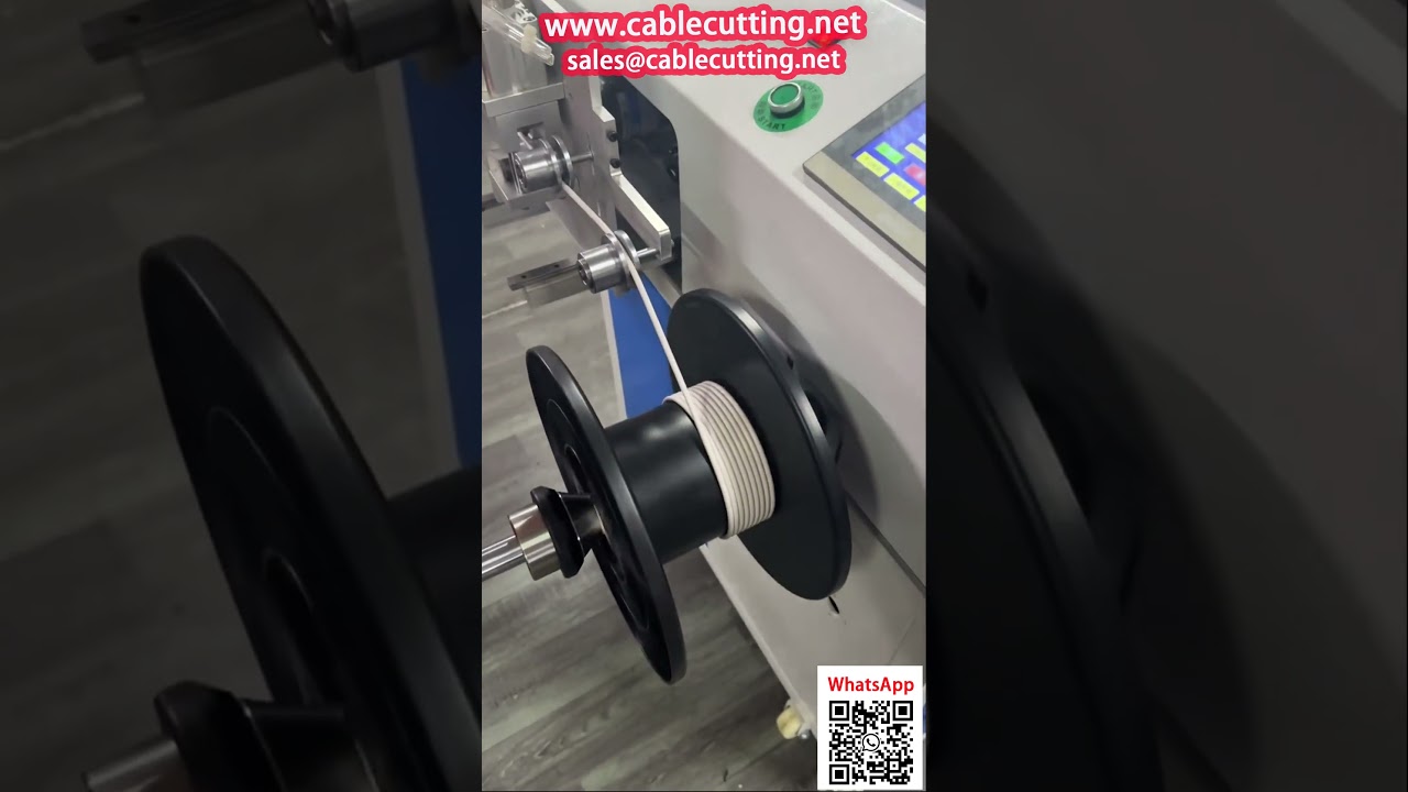 Bobineuse Compteuse avec Dérouleur Actif   Fractionnement Grand vers Petit Rouleau